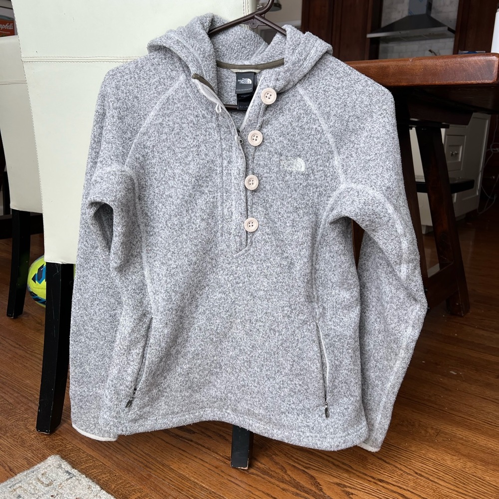The North Face women’s fleece sweater, size Medium